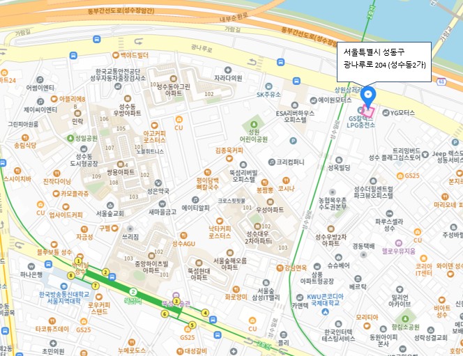 공장 약도